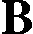 B
