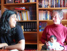 Harsha, GRANDMA and William.